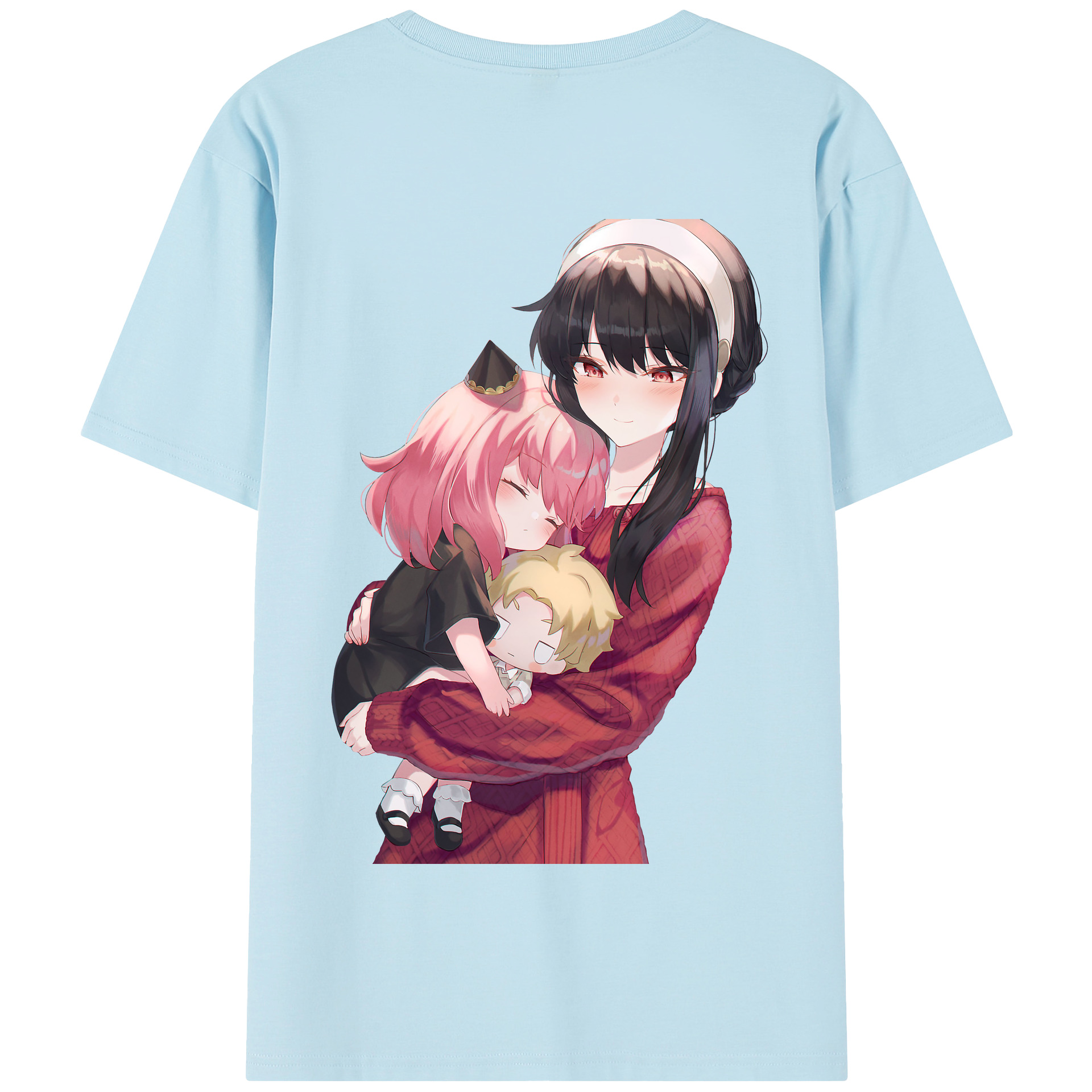 （画像用） SPY×FAMILY间谍家家酒 綿100％半袖Tシャツ（背面プリント）